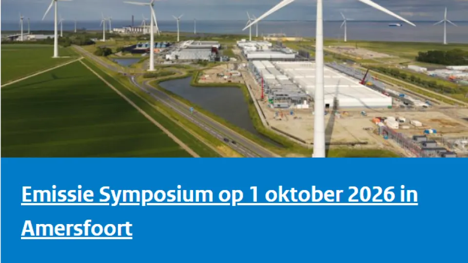 Foto van het nieuwsbericht op de Emissieregistratie-website